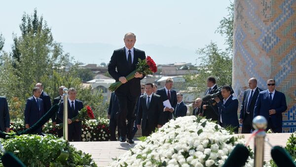 Vladimir Putin u Uzbekistanu - Sputnik Srbija