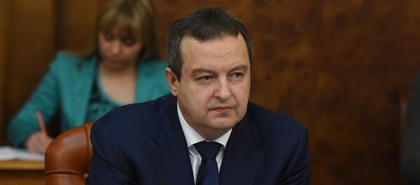 Ministar spoljnih poslova Srbije Ivica Dačić Ministar spoljnih poslova Srbije Ivica Dačić - Sputnik Srbija
