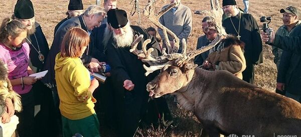 Посета патријарха Кирила Чукотки - Sputnik Србија