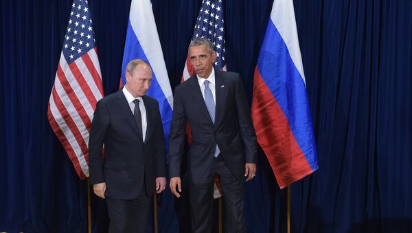 Vladimir Putin i Barak Obama - Sputnik Srbija