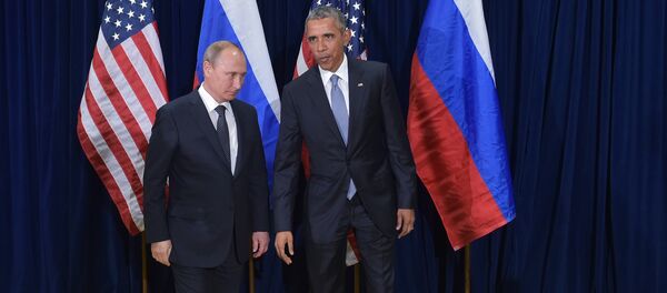Vladimir Putin i Barak Obama - Sputnik Srbija