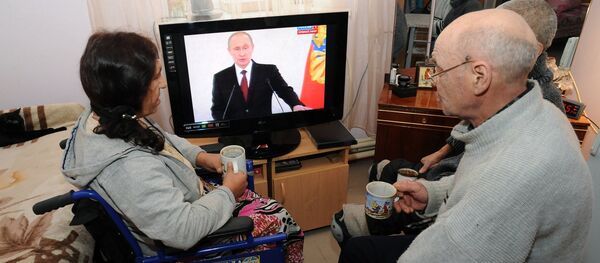 Obraćanje predsednika Rusije Vladimira Putina - Sputnik Srbija