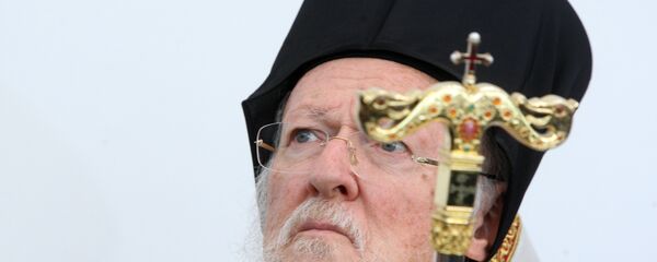 Патријарх васељенски Вартоломеј у Загребу. - Sputnik Србија