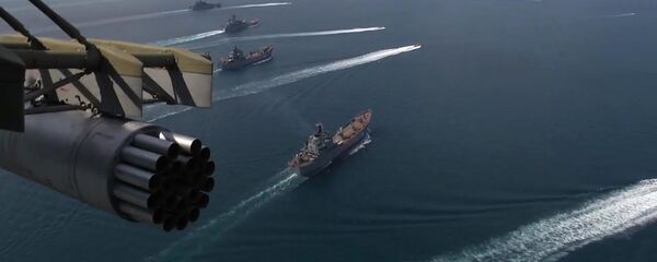 Црноморска и Каспијска флота на командно-штабним војним вежбама Кавказ 2016 - Sputnik Србија