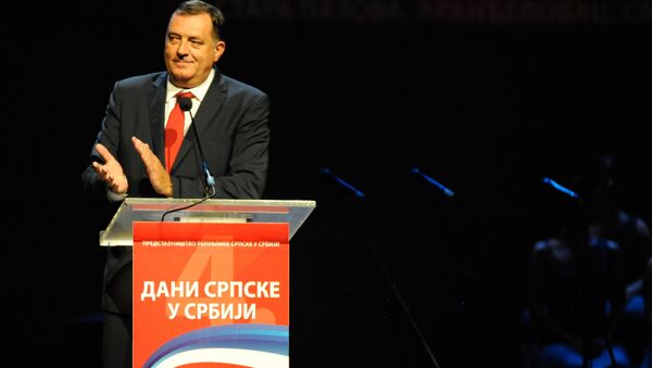 Milorad Dodik na otvaranju Dana Republike Srpske u Srbiji - Sputnik Srbija