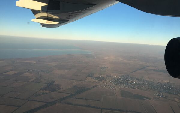 Поглед из авиона на обалу Крима. - Sputnik Србија