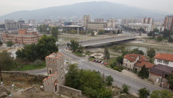 Pogled na reku Vardar u Skoplju - Sputnik Srbija