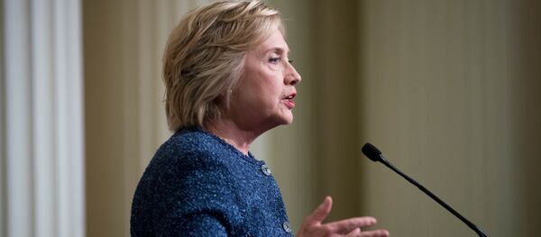 Kandidat Demokratske partije za predsednika SAD Hilari Klinton govori u Njujorku - Sputnik Srbija