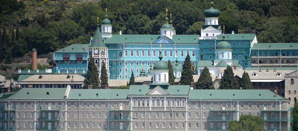 Манастир светог Пантелејмона на Светој Гори - Sputnik Србија