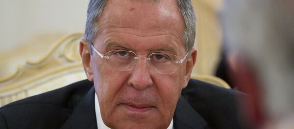 Руски министар спољних послова Сергеј Лавров током састанка са својим колегом из Луксембурга Жаном Аселборном у Москви. - Sputnik Србија