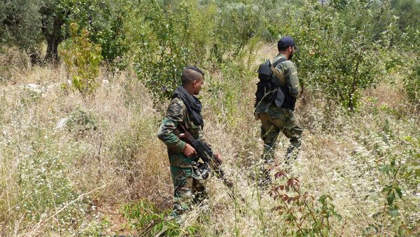 Sirijske vladine snage u provinciji Latakija - Sputnik Srbija