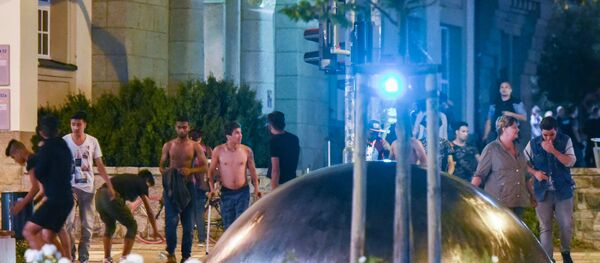 Сукоб неонациста и миграната, Немачка - Sputnik Србија