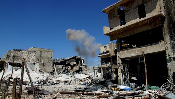 Округ Рамусех у јужном Алепу који је ослободила сиријска војска. - Sputnik Србија