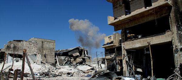 Okrug Ramuseh u južnom Alepu koji je oslobodila sirijska vojska. Okrug Ramuseh u južnom Alepu koji je oslobodila sirijska vojska. - Sputnik Srbija