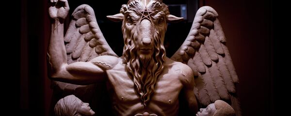 Statua iz hrama satanista Statua iz hrama satanista - Sputnik Srbija