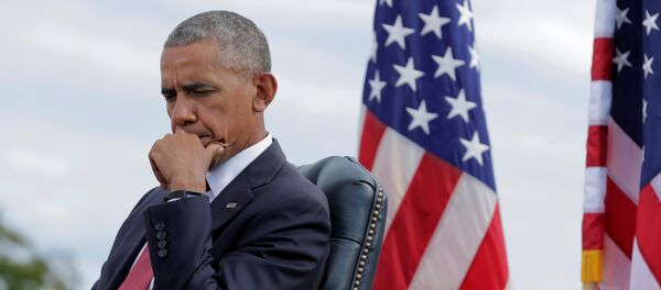 Američki predsednik Barak Obama na ceremoniji obeležavanja 15. godišnjice terorističkog napada - Sputnik Srbija