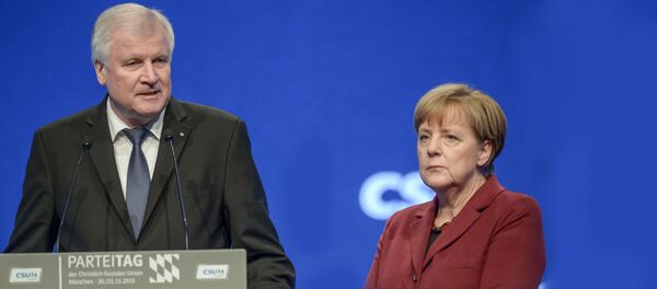 Horst Zihofer i Angela Merkel - Sputnik Srbija