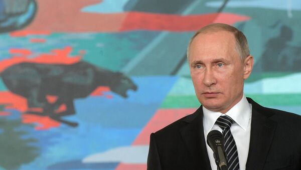 Радна посета председника Русије Владимира Путина Киргистану - Sputnik Србија