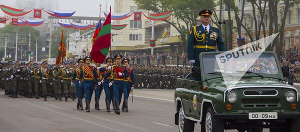 Војна парада у Придњестровљу - Sputnik Србија