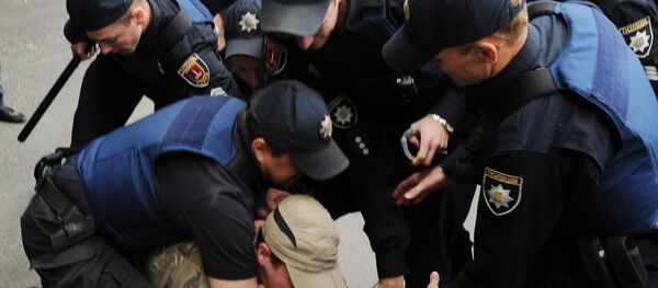 Демонстрације испред зграде руског конзулата у Одеси - Sputnik Србија