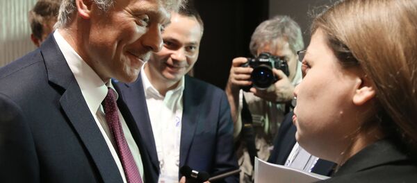 Pres-sekretar predsednika Rusije Dmitrij Peskov Pres-sekretar predsednika Rusije Dmitrij Peskov - Sputnik Srbija