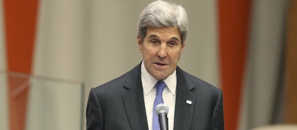 Američki državni sekretar Džon Keri govori u UN - Sputnik Srbija