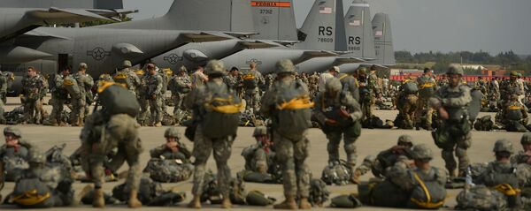 Američka avio-baza Ramštajn u Nemačkoj Američka avio-baza Ramštajn u Nemačkoj - Sputnik Srbija