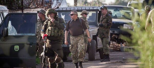 Војници батаљона Донбас у Марјинки - Sputnik Србија