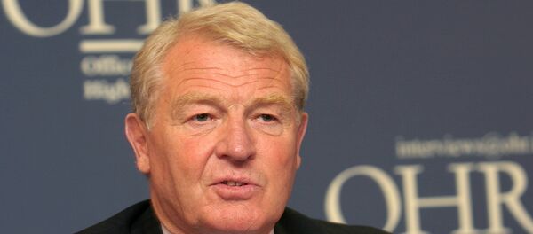 Bivši Visoki predstavnik za Bosnu i Hercegovinu Pedi Ešdaun Bivši Visoki predstavnik za Bosnu i Hercegovinu Pedi Ešdaun - Sputnik Srbija