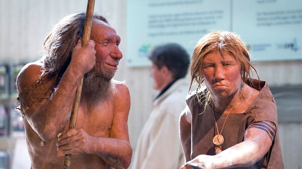Праисторијски неандерталци у музеју у Немачкој - Sputnik Србија