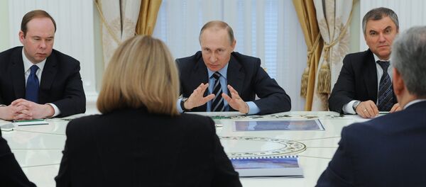 Вјачеслав Володин и Владимир Путин - Sputnik Србија