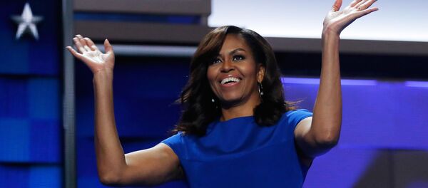Mišel Obama na konvenciji Demokratske partije SAD. - Sputnik Srbija