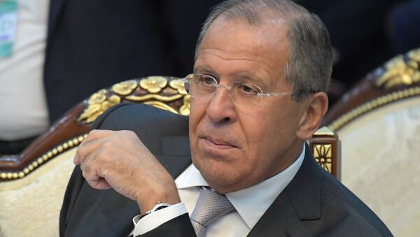 Ministar spoljnih poslova Rusije Sergej Lavrov na zasedanju lidera SNG u Biškeku - Sputnik Srbija