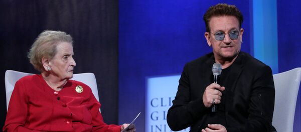 Medlin Olbrajt i Bono Voks Medlin Olbrajt i Bono Voks - Sputnik Srbija