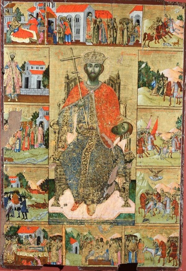 Ikona Svetog Jovana Vladimira Ikona Svetog Jovana Vladimira - Sputnik Srbija