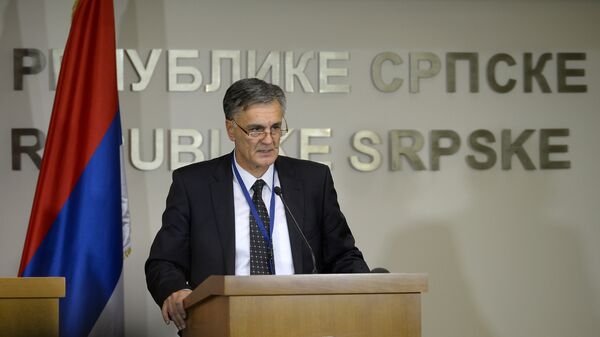 Председник Републичке комисије за спровођење референдума о Дану Републике Синиша Каран - Sputnik Србија