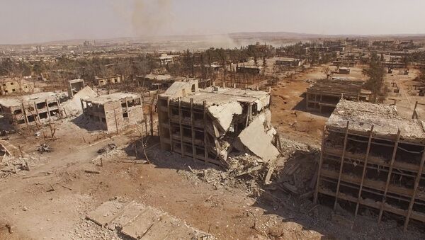 Uništene zgrade u Alepu - Sputnik Srbija