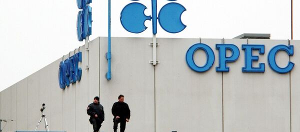 Припадници обезбеђења посматрају са крова зграде седишта ОПЕК-а у Бечу - Sputnik Србија