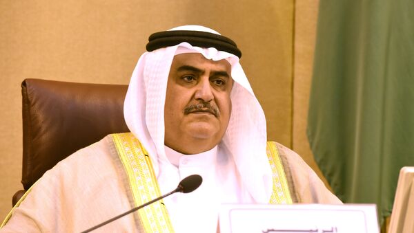 Ministar spoljnih poslova Bahreina Halid al-Halifa - Sputnik Srbija
