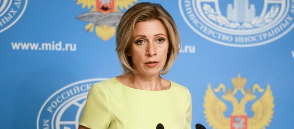 Портпарол Министарства спољних послова Русије Марија Захарова - Sputnik Србија