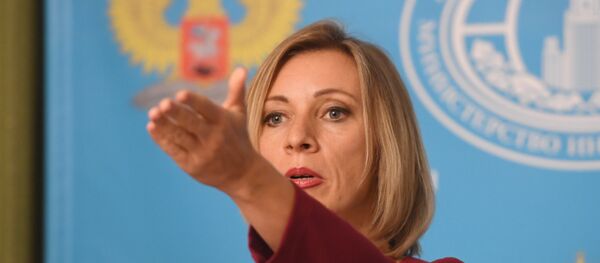 Портпарол Министарства спољних послова Русије Марија Захарова - Sputnik Србија