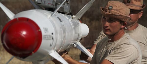 Руски војници у бази Хмејмим у Сирији - Sputnik Србија