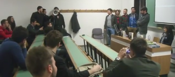 Студенти на Филозофском факлултету у Београду - Sputnik Србија