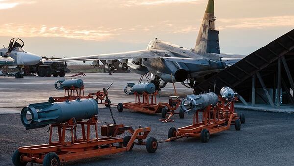 Ruske vazduhoplovne snage u sirijskoj bazi Hmejmim - Sputnik Srbija