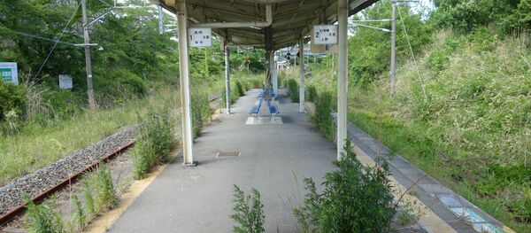 Железничка станица у Фукушими - Sputnik Србија