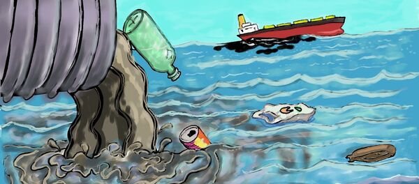 Загађење-илустрација - Sputnik Србија