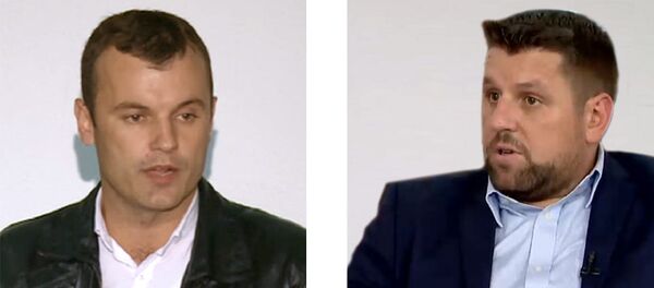 Младен Грујичић (лево) и Ћамил Дураковић - Sputnik Србија