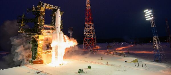 Russia’s Angara-A5 rocket launched on maiden flight Russia’s Angara-A5 rocket launched on maiden flight - Sputnik Srbija