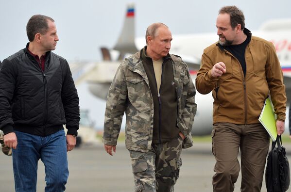 Radna poseta predsednika Vladimira Putina regionu Orenburg - Sputnik Srbija