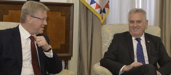 Штефан Филе и Томислав Николић. - Sputnik Србија